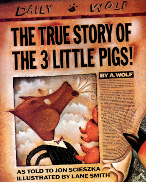 The True Story of the Three Little Pigs Cover